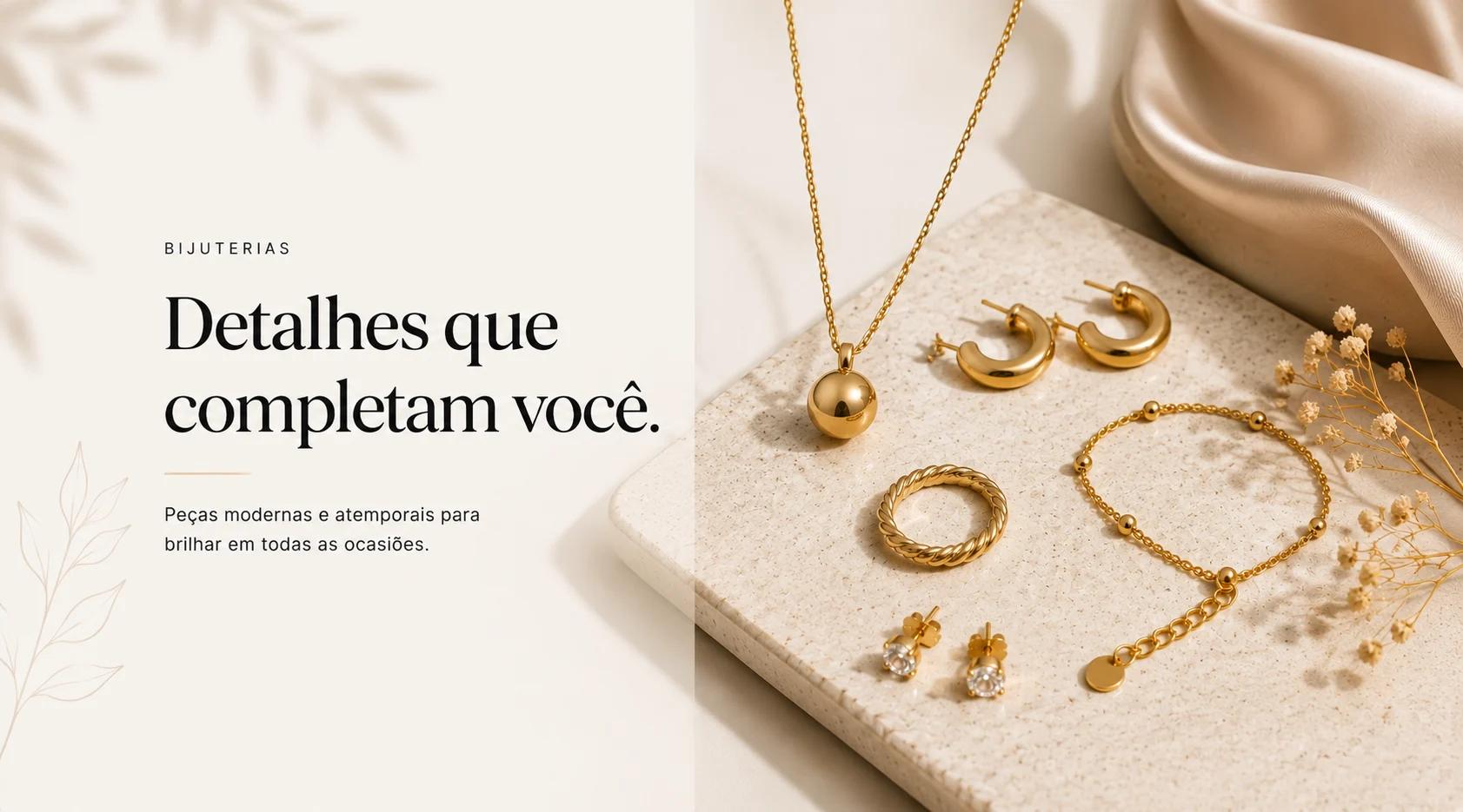 Bijuterias — Detalhes que completam você