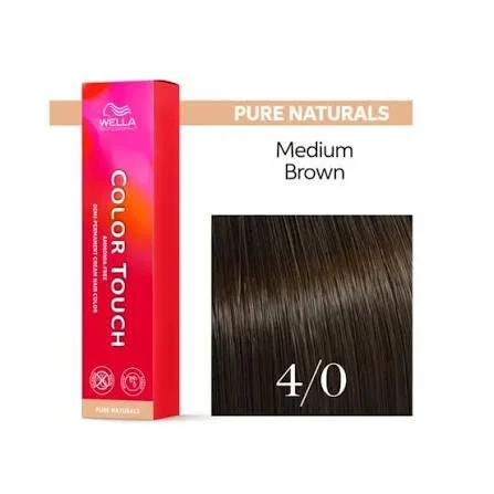 Wella Color Touch Pure Nat 4/0 60ml