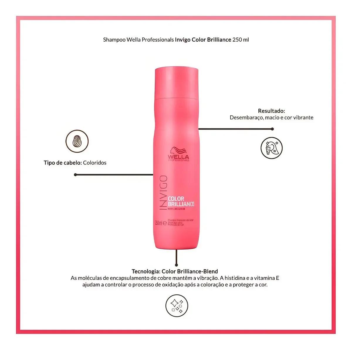 Wella invigo Brilliance Shampoo 250ml